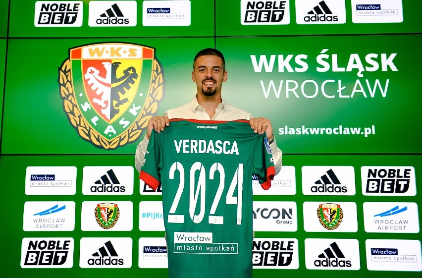 Diogo Verdasca wzmocnił Śląsk Wrocław