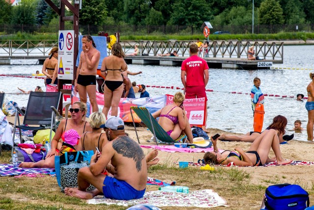 Wybieracie się na plażę w niedzielę? Tak było w sobotę