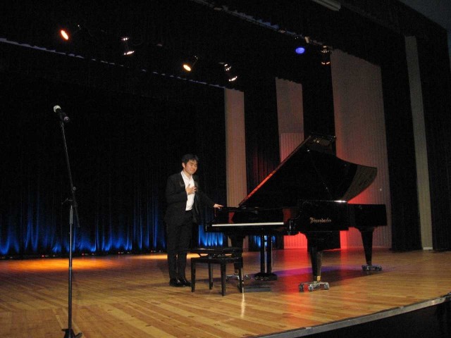 Tony Yike Yang, kanadyjski pianista chińskiego pochodzenia wystąpił w Radomiu.