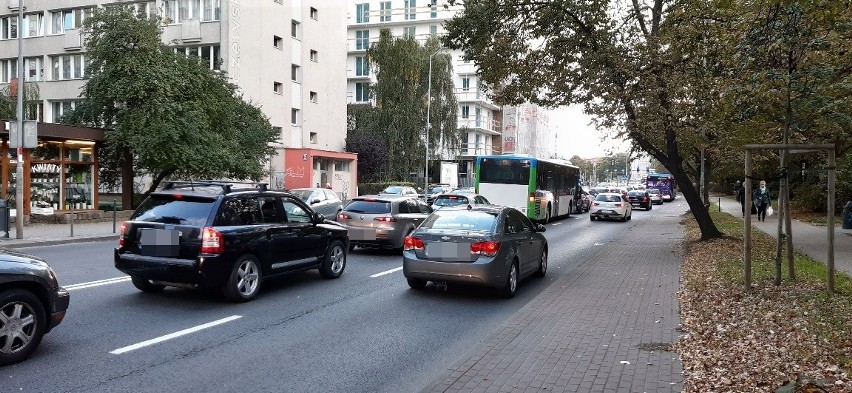 Popołudniowy szczyt w centrum Szczecina. Jak wygląda miasto...