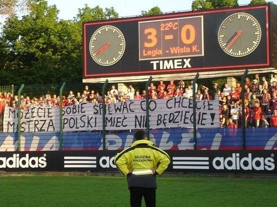 Legia Warszawa 5:1 Wisła Kraków