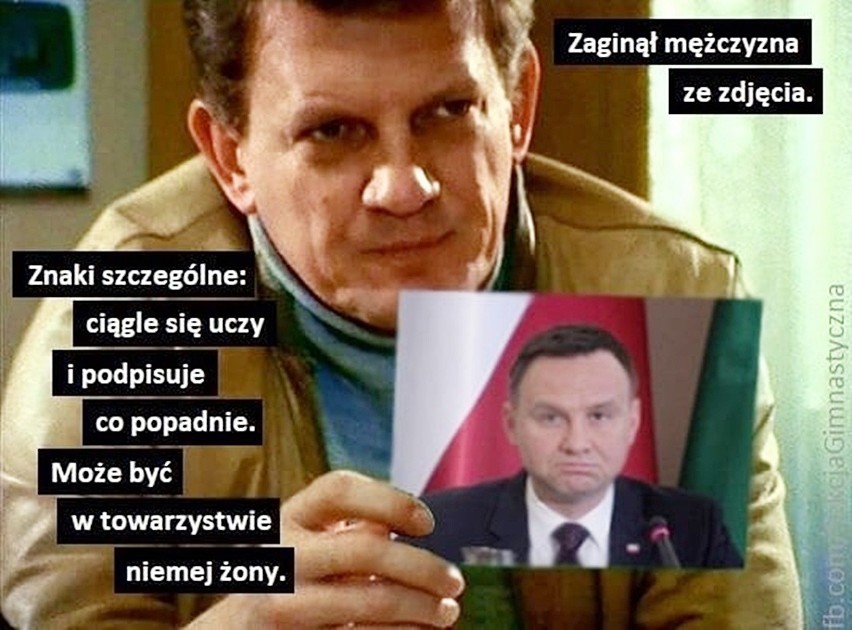 Andrzej Duda zniknął w ostrym cieniu mgły? Gdzie jest...