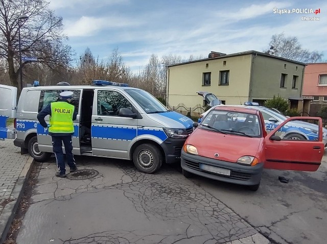 Pościg objął teren trzech miast i zakończył się na... krawężniku, zderzeniem z radiowozem policyjnym.