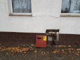 W Bydgoszczy pęka ściana budynku. Ewakuowano mieszkańców. Zamknięto drogę [zdjęcia]