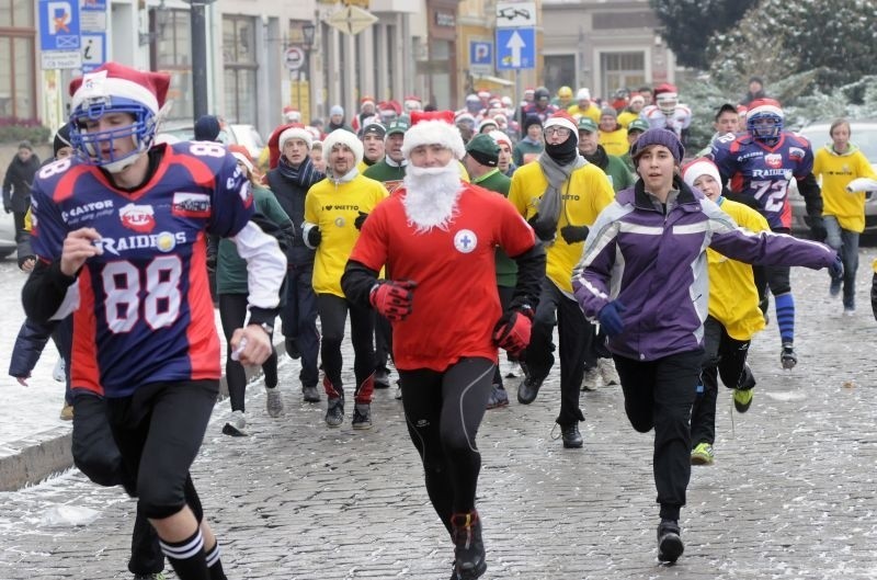 Nie zabrakło przedstawicieli Wodnego Ochotniczego Pogotowia...