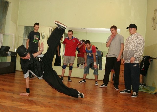 Zajęcia break dance w lipnowskim MCK