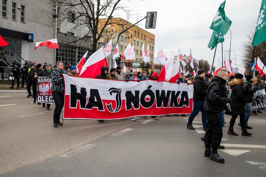 W ubiegłorocznym Marszu wzięło udział około trzystu osób....