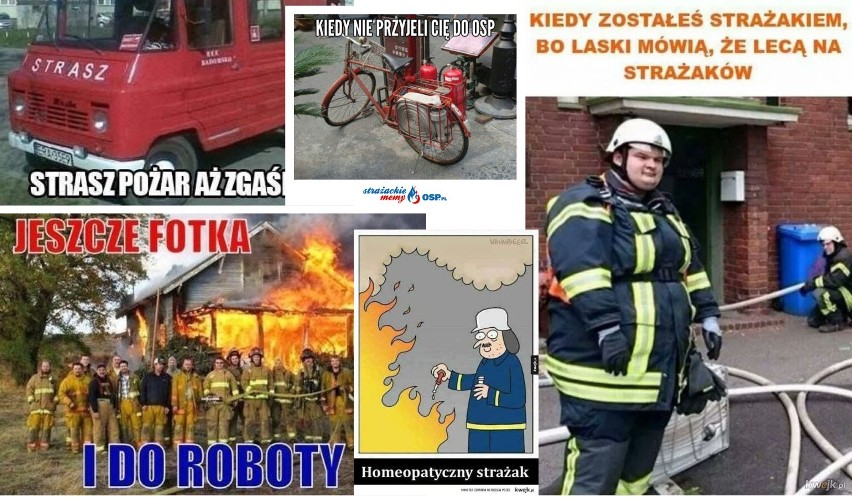 Najśmieszniejsze memy o strażakach z okazji Dnia Strażaka...