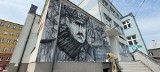 Mural z wizerunkiem ppłk. Stanisława Nilskiego-Łapińskiego, powstał na ścianie budynku w Łapach