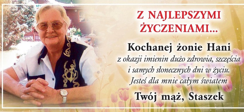 Życzenia - urodzinowe, imieninowe, z okazji rocznicy ślubu -...