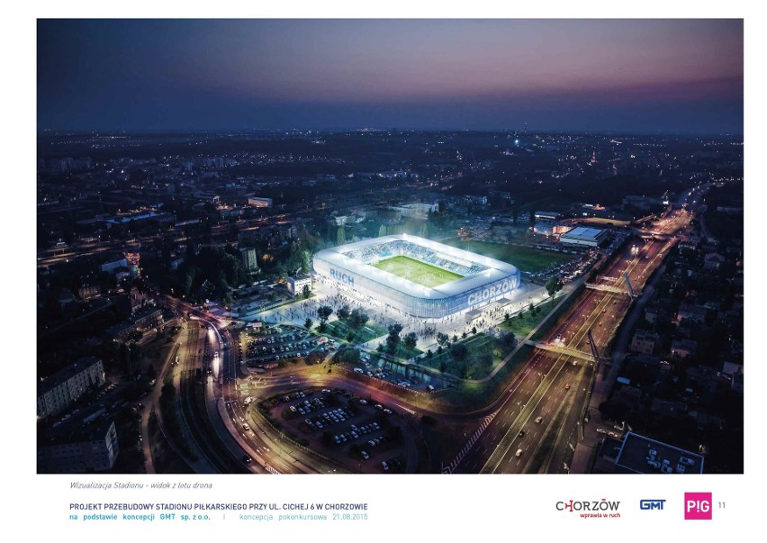 Tak ma wyglądać nowy stadion Ruchu Chorzów