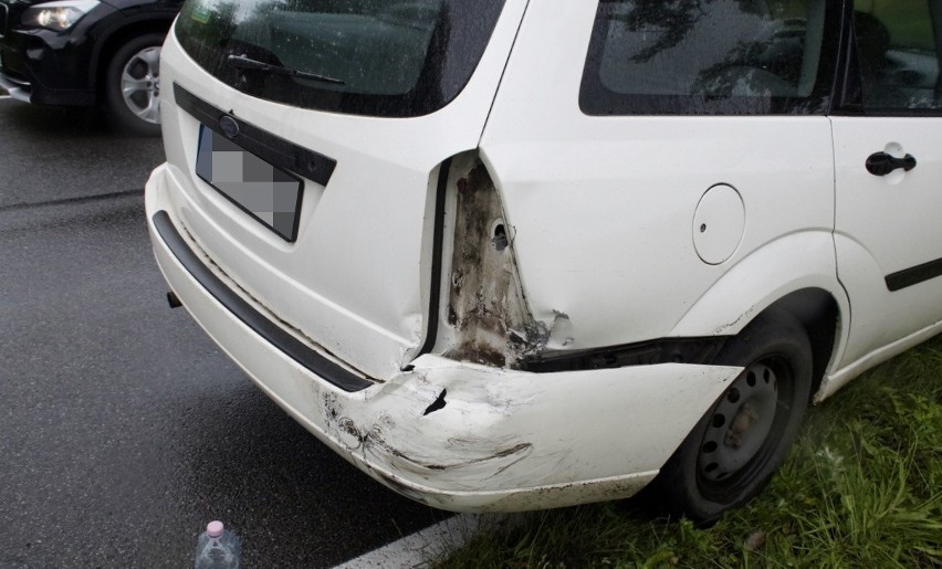 Wypadek w Lubuczewie. Kierowca zderzył się z samochodem i...