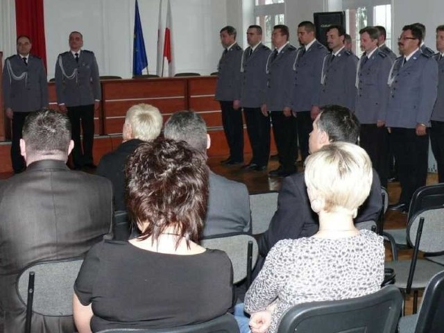 Uroczyste wprowadzenie nowego komendanta powiatowego policji odbyło się w Starostwie Powiatowym w Jędrzejowie.