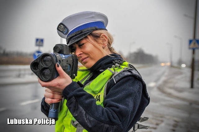 Lubuscy policjanci prowadzą wzmożone kontrole drogowe w ramach akcji "Prędkość".