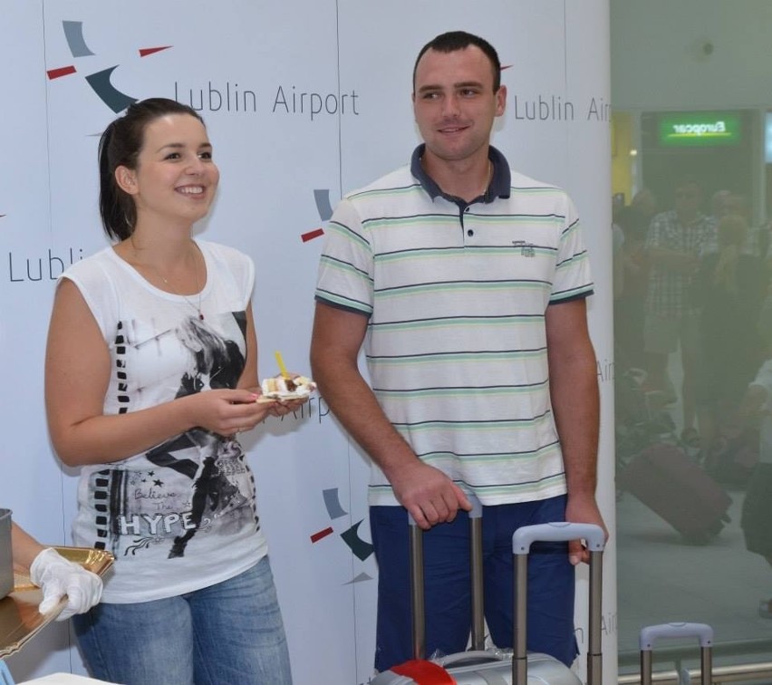 Lotnisko Lublin: Wylądował 100 000 pasażer