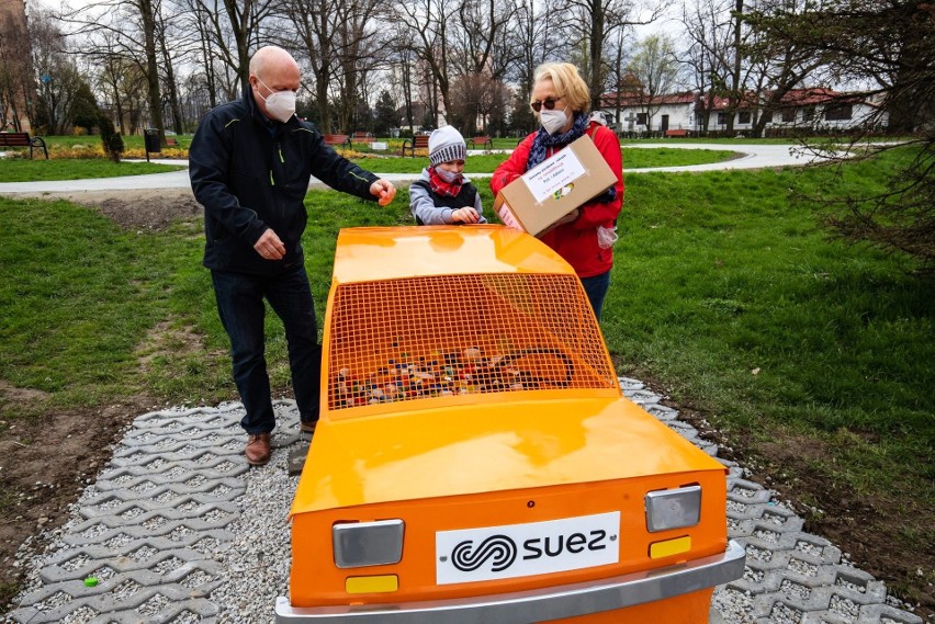 Pojemniki na plastikowe nakrętki cieszą się w Bielsku-Białej...