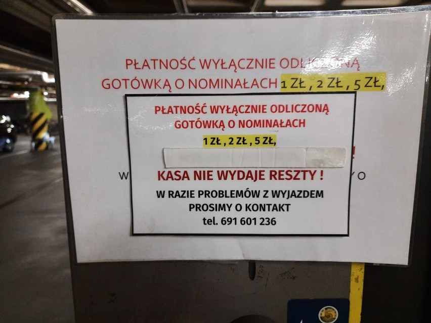 Pod Dworcem Głównym za parkowanie można zapłacić tylko...