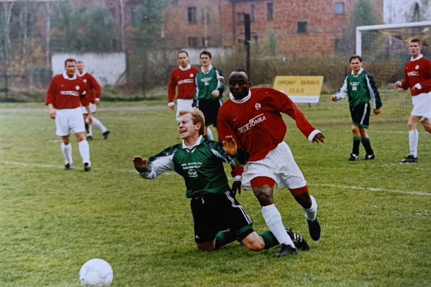 Wisła II - Górnik Brzeszcze (3:1). 14 kwietnia 2002. Na...