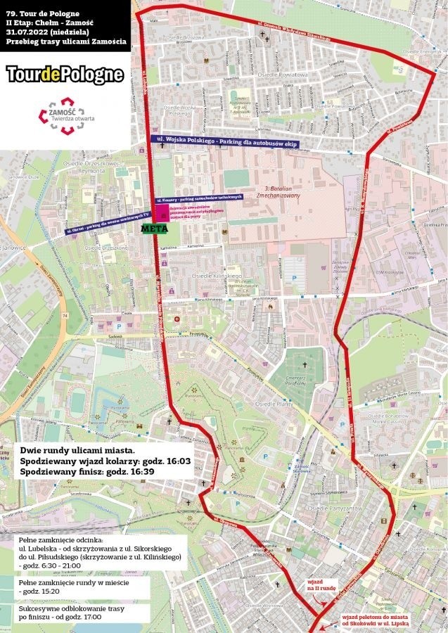 Infografika przygotowana przez zamojski UM