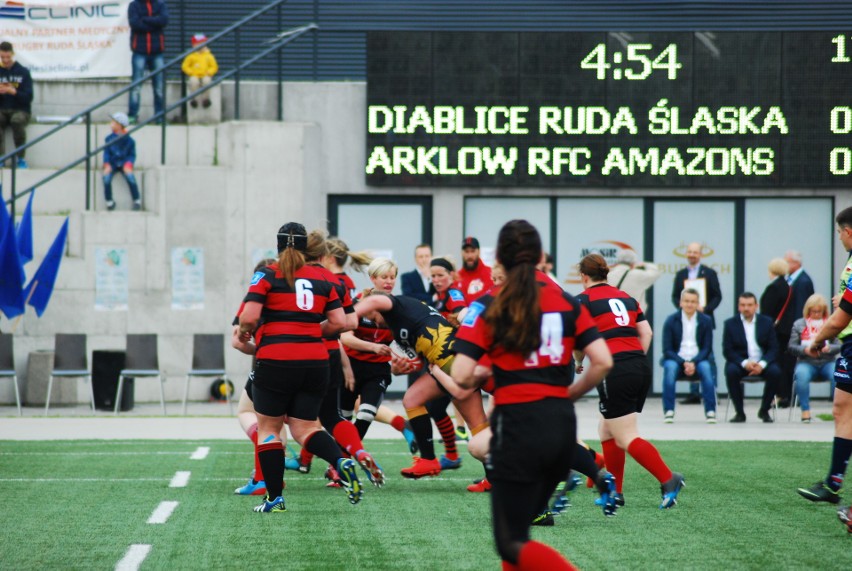 Rudzkie Diablice rozgromiły Irlandki 63:0