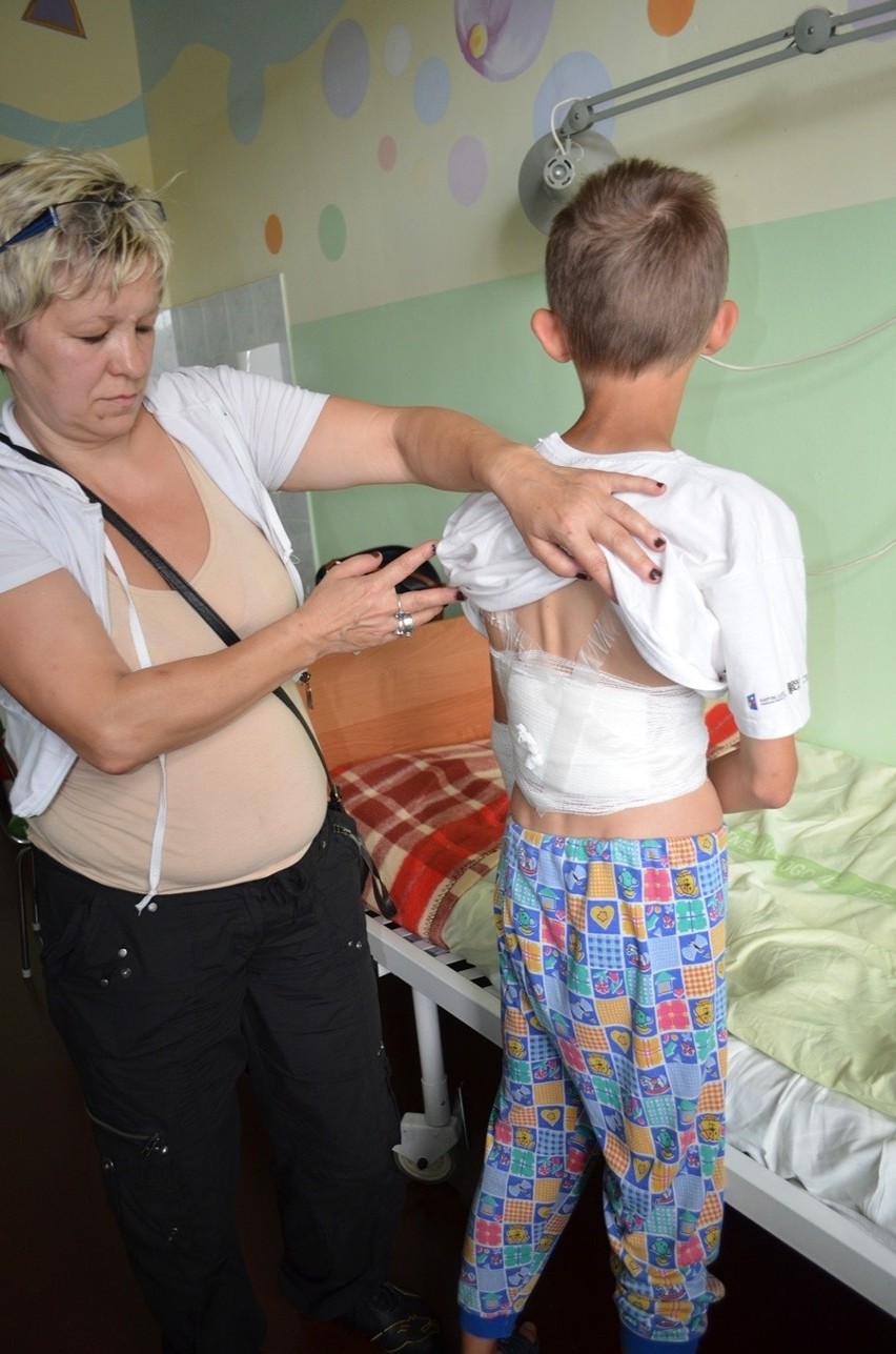 W lipcu 2013 roku Grześ spędził tydzień w szpitalu
