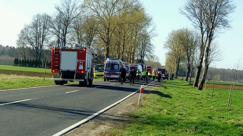 Śmiertelny wypadek w miejscowości Słowino 17.04.2018