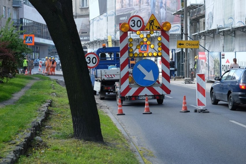 Zablokowana Kościelna. Ogromne korki na Jeżycach