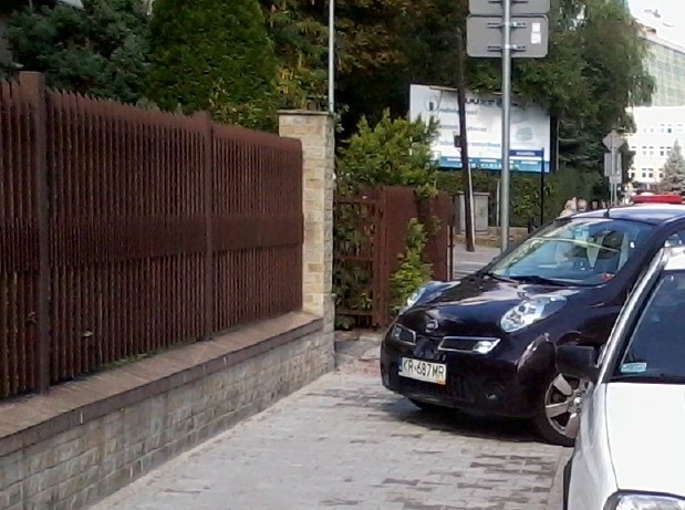 Mistrzowie parkowania z Krakowa.