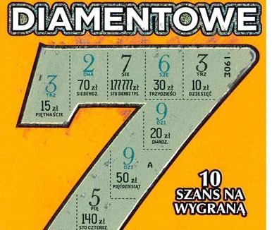 Diamentowe 7 - szczęśliwy los