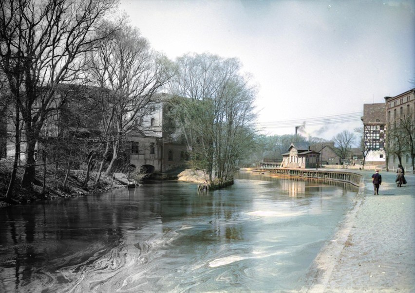 Nad Brdą w Bydgoszczy. Zdjęcie wykonane w 1929 roku.