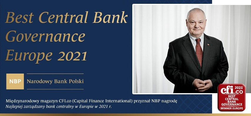 Best Central Bank Governance Europe 2021 dla Narodowego...