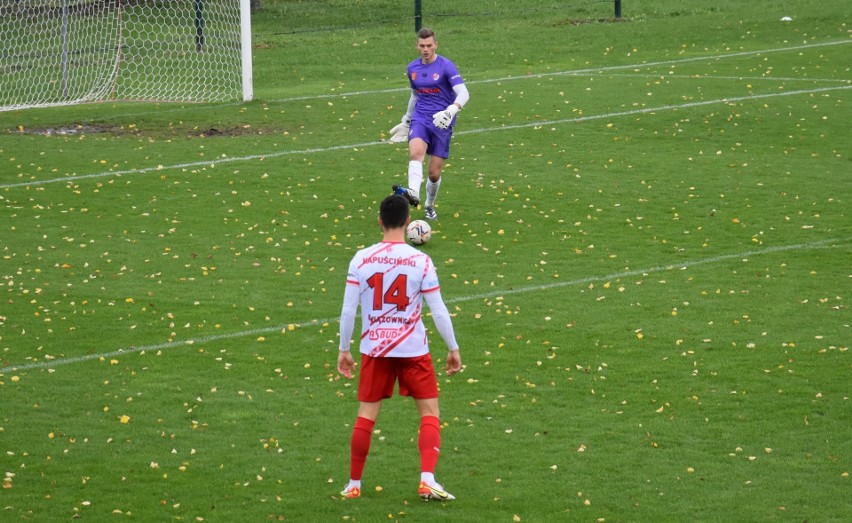 3 liga. Wiązownica przerwała serię porażek i zremisowała z Koroną II Kielce [ZDJĘCIA]