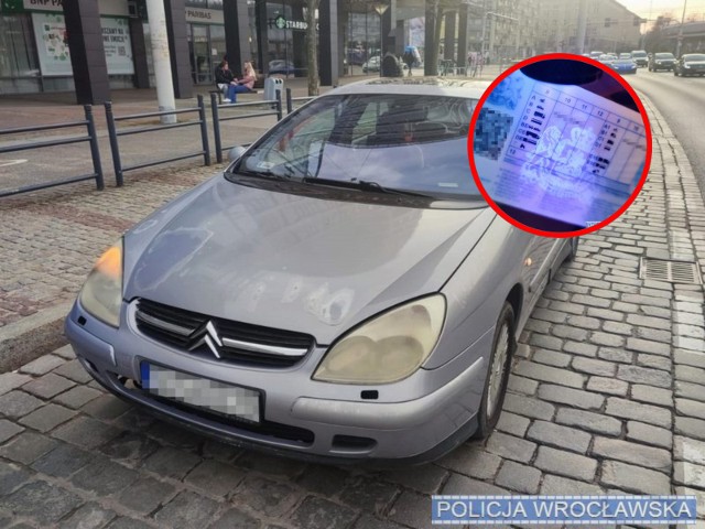 Citroenem po Wrocławiu podróżowało dwóch obywateli Gruzji. Pasażer był właścicielem zdezelowanego pojazdu, a kierowca kupił prawo jazdy za około 700 złotych.