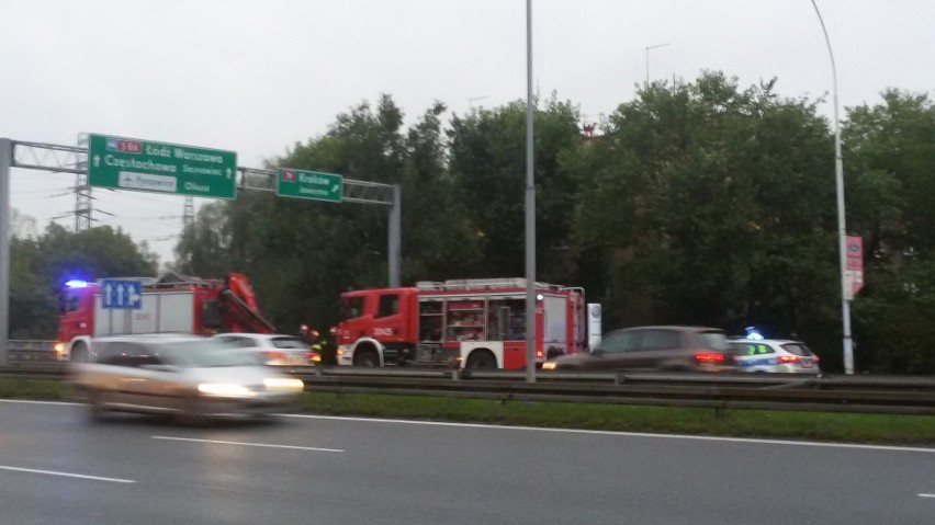 Wypadek śmiertelny na DK 86 w Katowicach