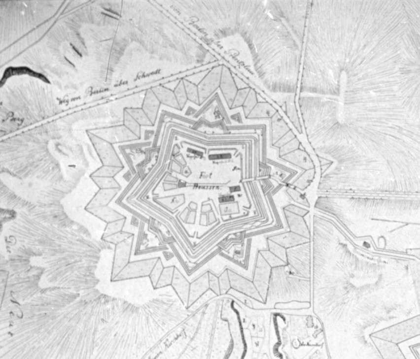 Plan Fortu Prusy z 1816 roku