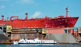Gdańsk: Remont gigantycznego norweskiego gazowca LPG, Clipper Sirius 