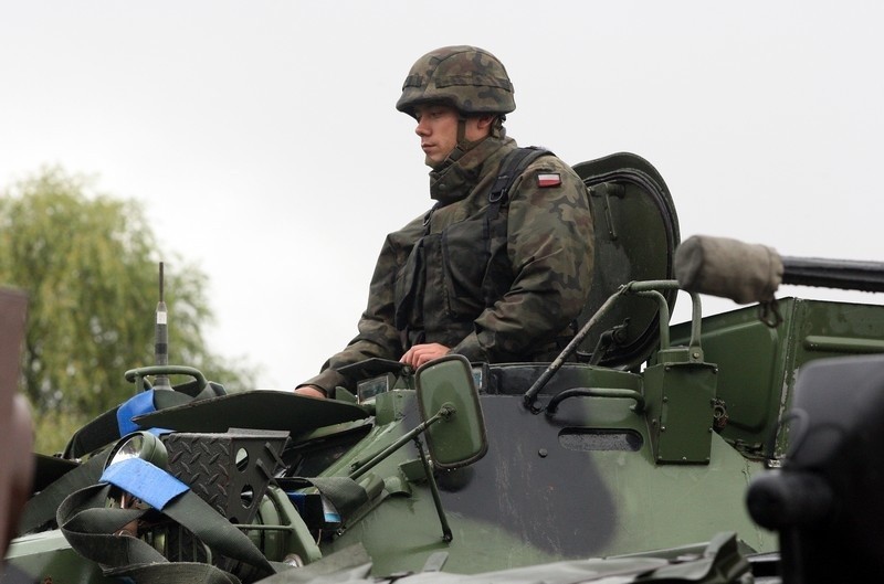 Wyjazd szczecińskich żołnierzy na ćwiczenia Anakonda-14.