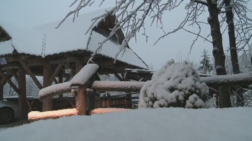 Pierwszy śnieg w Zakopanem