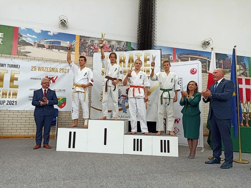 Skarżyski Klub Sportów Walki na Międzynarodowym Turnieju Karate Shinkyokushinkai Kobierzyce Cup 2021