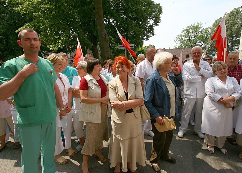 Protest w szpitalu