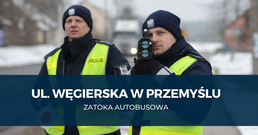 Oto kilkanaście miejsc, gdzie najczęściej policjanci z...