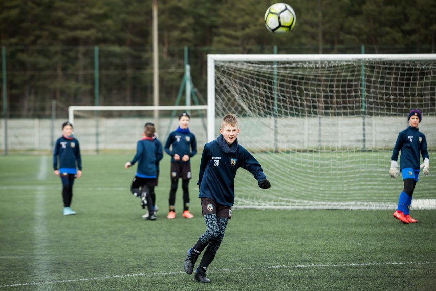 Trening zespołu MUKS CWZS Bydgoszcz w kategorii Młodzik D1...