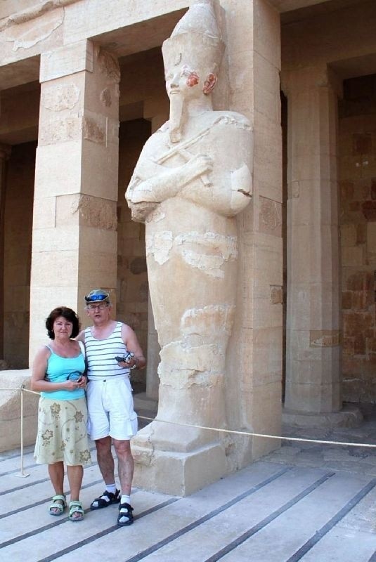 Egipt. Świątynia królowej Hatszepsut