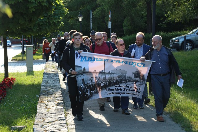 Marsz pamięci w Olkuszu