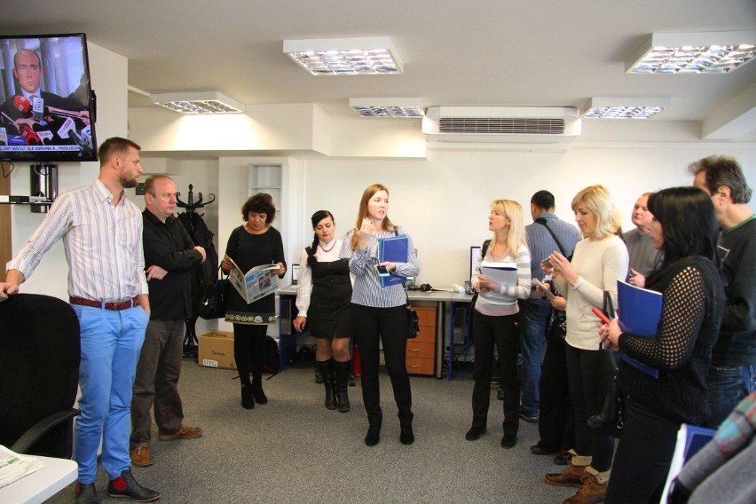 Dziennikarze z Ukrainy odwiedzili redakcję „Echa Dnia”. Byli pod wrażeniem (ZDJĘCIA)