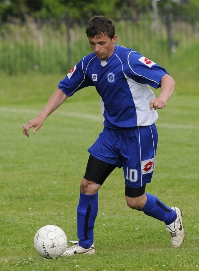 Marcin Hinc zdobył dwa gole dla Darłovii.