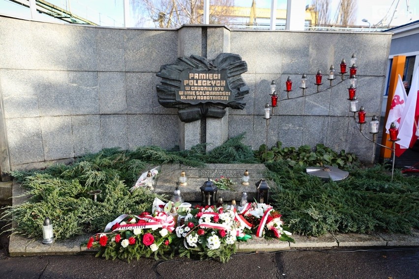 Obchody rocznicy grudnia 1970 w Szczecinie. Marsz Pamięci Ofiar Grudnia 1970 w Szczecinie 