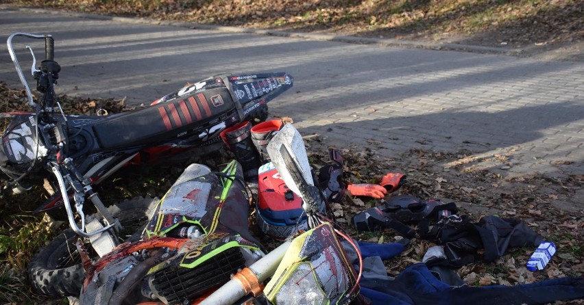 Przebieg zdarzeń w lesie w Andrychowie był brutalny....