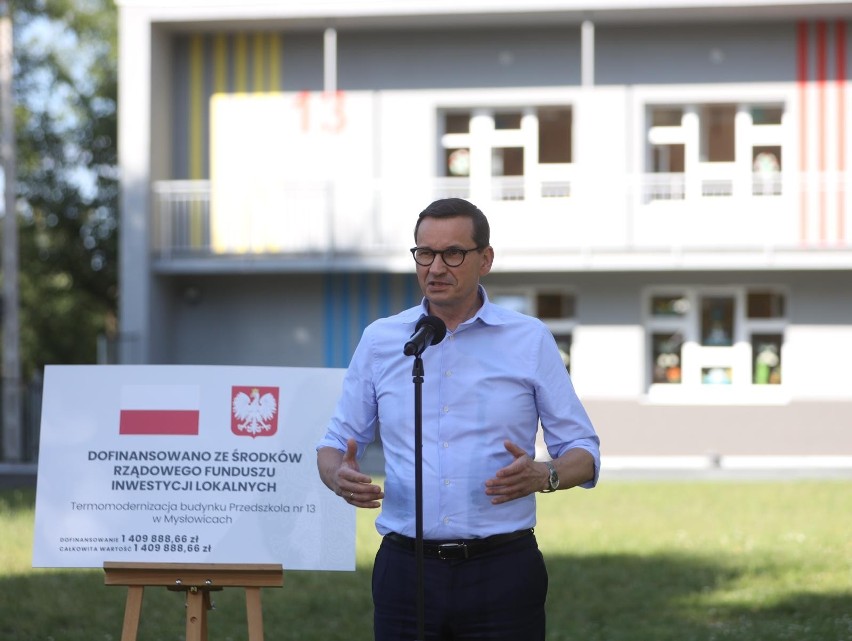 Premier Mateusz Morawiecki ogłosił w Mysłowicach 18 lipca...
