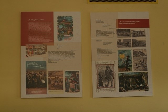 Pocztówki z I wojny światowej na wystawie w Muzeum Historii...